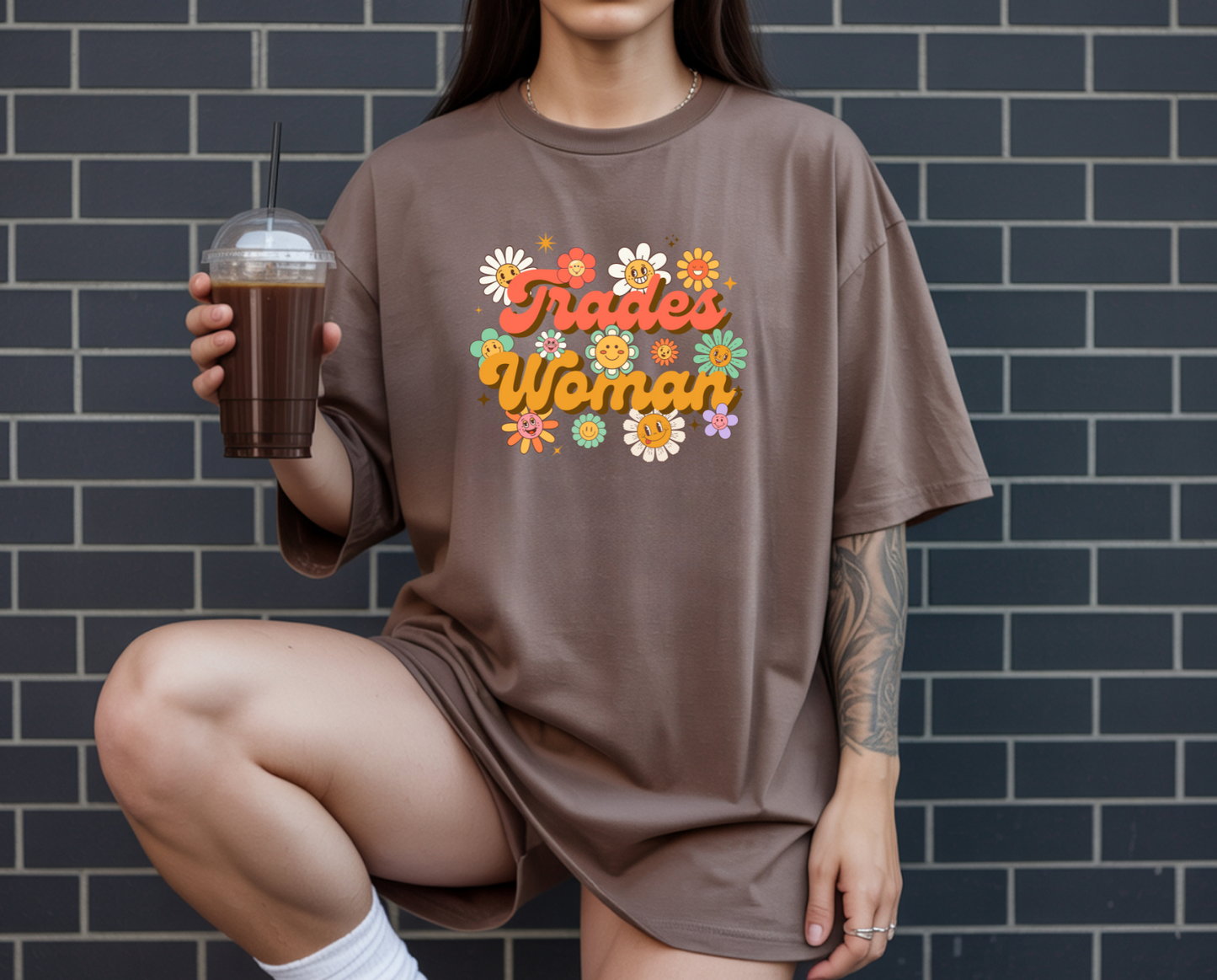 Tradeswoman Floral Tee
